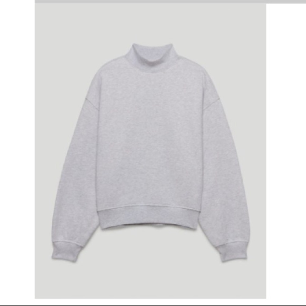 Aritzia Tna Cozy Fleece Mega Mockneck